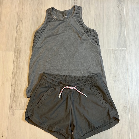 Athleta Other - Athleta Girl Shirt & Shorts. Girls size L/12. Perfect condition